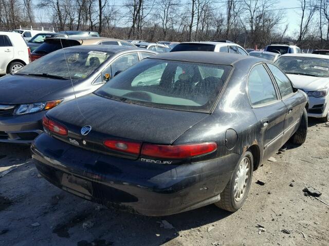 1MEFM53S1XA632274 - 1999 MERCURY SABLE LS BLACK photo 4