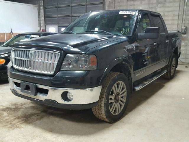 5LTPW18507FJ10781 - 2007 LINCOLN MARK LT BLACK photo 2