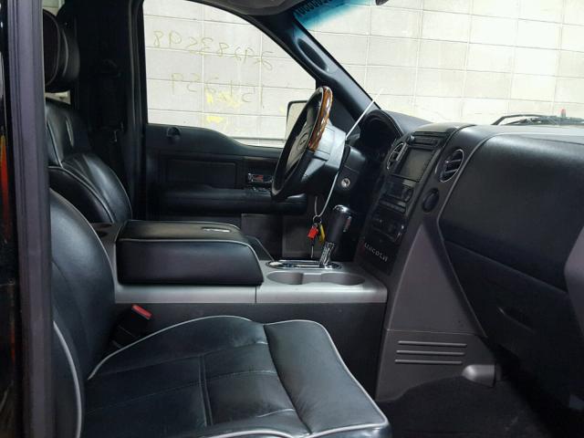 5LTPW18507FJ10781 - 2007 LINCOLN MARK LT BLACK photo 5