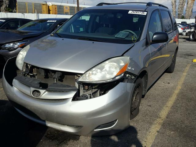 5TDZK23C19S287183 - 2009 TOYOTA SIENNA SILVER photo 2