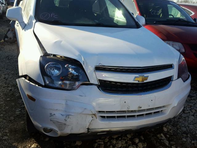 3GNAL3EK7FS525749 - 2015 CHEVROLET CAPTIVA LT WHITE photo 9