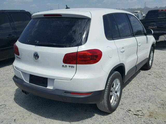 WVGAV3AX8EW504119 - 2014 VOLKSWAGEN TIGUAN S SILVER photo 4