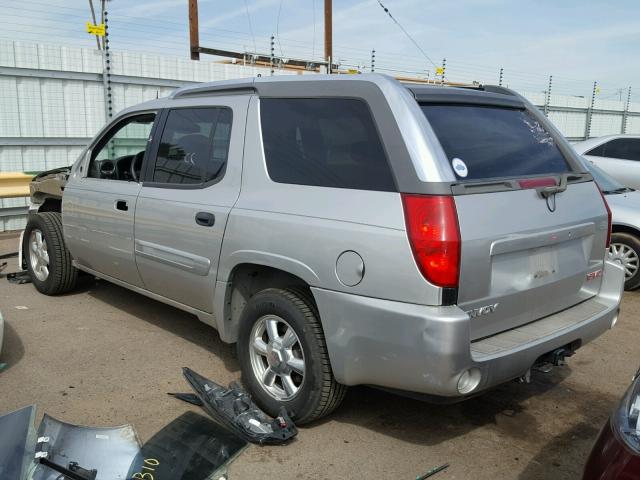 1GKES12S946180557 - 2004 GMC ENVOY XUV SILVER photo 3