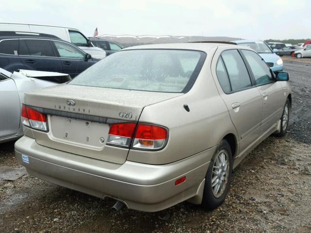 JNKCP11A21T402607 - 2001 INFINITI G20 GOLD photo 4