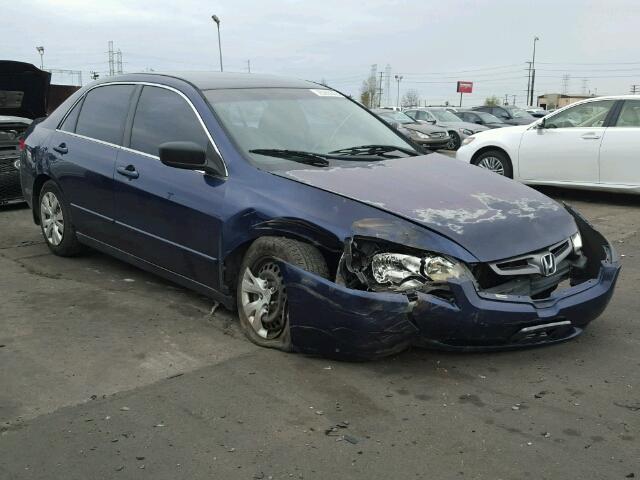 JHMCM56374C037629 - 2004 HONDA ACCORD LX BLUE photo 1