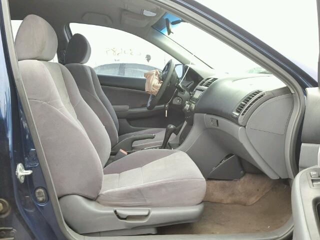 JHMCM56374C037629 - 2004 HONDA ACCORD LX BLUE photo 5