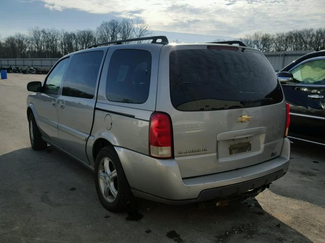 1GNDV23L95D180686 - 2005 CHEVROLET UPLANDER L 银色 照片 3