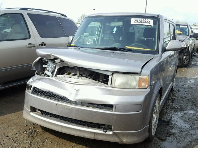 JTLKT324264036747 - 2006 TOYOTA SCION XB ვერცხლისფერი ფოტო 2
