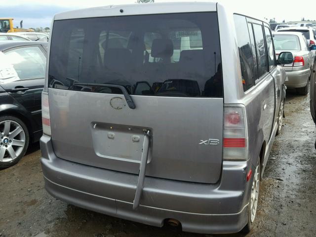 JTLKT324264036747 - 2006 TOYOTA SCION XB ვერცხლისფერი ფოტო 4