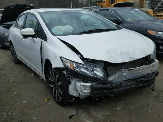19XFB2F99FE239164 - 2015 HONDA CIVIC EXL Ağ foto 1