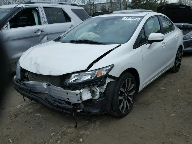 19XFB2F99FE239164 - 2015 HONDA CIVIC EXL Ağ foto 2