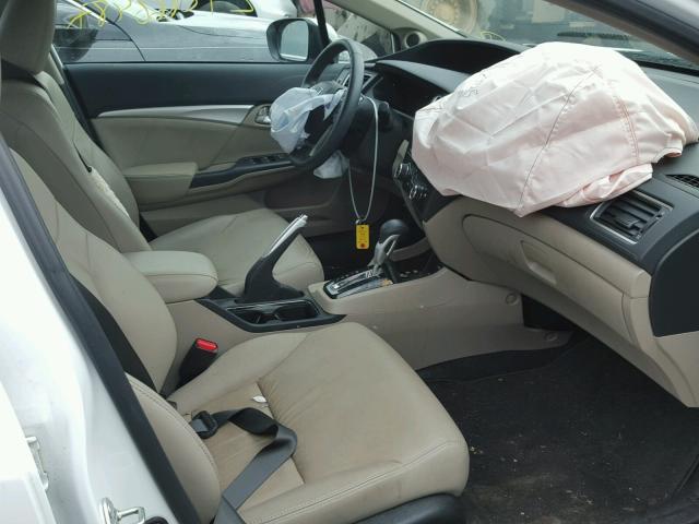 19XFB2F99FE239164 - 2015 HONDA CIVIC EXL Ağ foto 5