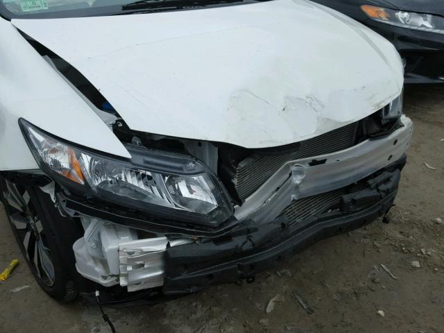 19XFB2F99FE239164 - 2015 HONDA CIVIC EXL Ağ foto 9