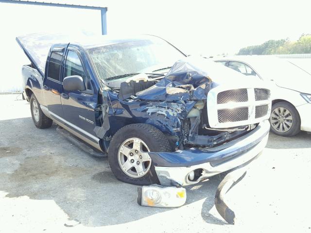 1D7HA18D64S680886 - 2004 DODGE RAM 1500 S BLUE photo 1