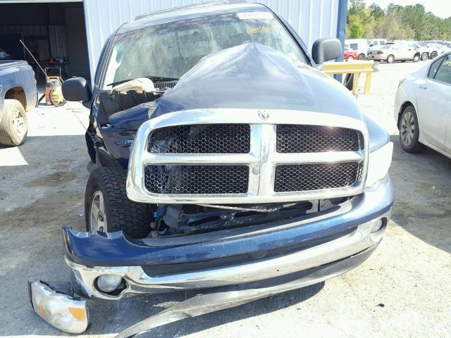 1D7HA18D64S680886 - 2004 DODGE RAM 1500 S BLUE photo 7