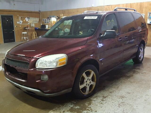 1GNDV33L06D194645 - 2006 CHEVROLET UPLANDER L BURGUNDY photo 2