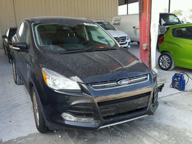 1FMCU0H99DUA21363 - 2013 FORD ESCAPE SEL BLACK photo 1