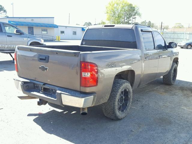 2GCEK13M171674810 - 2007 CHEVROLET SILVERADO BROWN photo 4