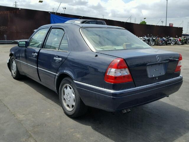 WDBHA28EXVF506501 - 1997 MERCEDES-BENZ C 280 BLACK photo 3