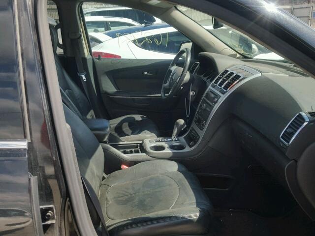 1GKER33718J156239 - 2008 GMC ACADIA SLT შავი ფოტო 5