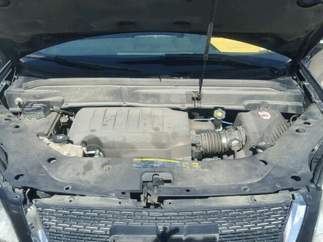 1GKER33718J156239 - 2008 GMC ACADIA SLT შავი ფოტო 7