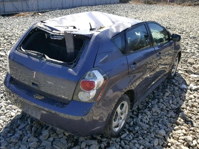 5Y2SP67859Z469404 - 2009 PONTIAC VIBE GRAY photo 4