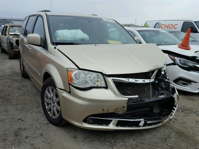 2A4RR8DG2BR665830 - 2011 CHRYSLER TOWN & COU GOLD photo 1