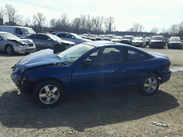 1G1JF12F147215547 - 2004 CHEVROLET CAVALIER L BLUE photo 9