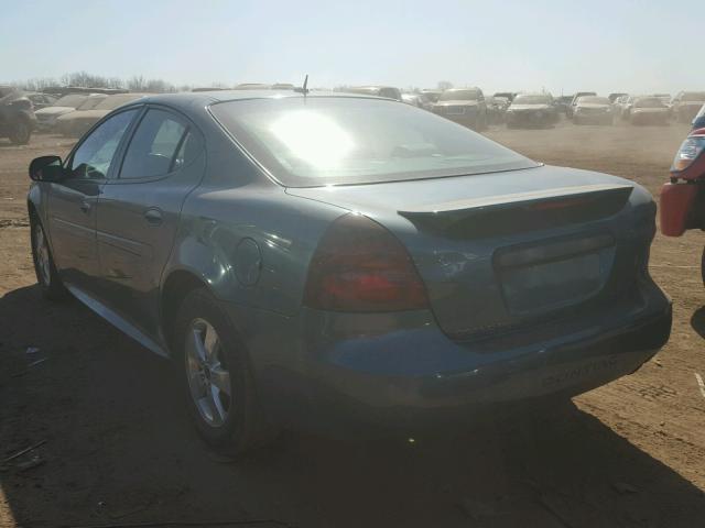 2G2WP552361206735 - 2006 PONTIAC GRAND PRIX Dəniz mavisi foto 3
