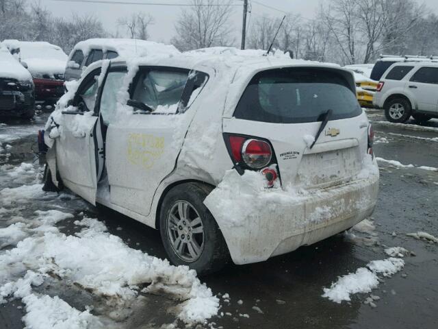 1G1JA6SH1C4131452 - 2012 CHEVROLET SONIC LS 白色 照片 3