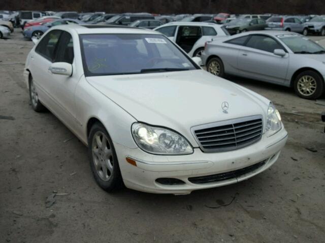 WDBNG83J24A401892 - 2004 MERCEDES-BENZ S 430 4MAT WHITE photo 1