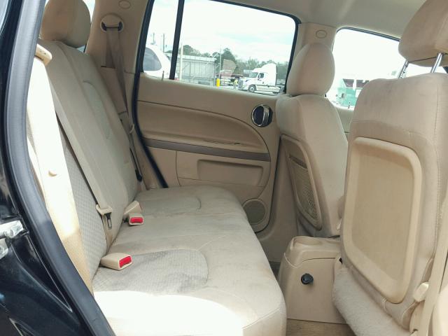 3GNCA13B59S609188 - 2009 CHEVROLET HHR LS შავი ფოტო 6