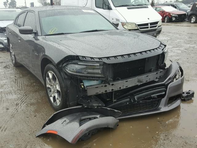 2C3CDXJG3GH180932 - 2016 DODGE CHARGER SX GRAY photo 1