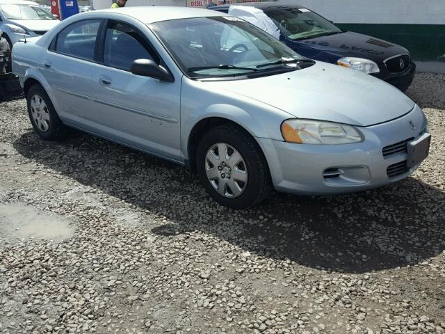 1B3EJ46U11N598657 - 2001 DODGE STRATUS SE BLUE photo 1