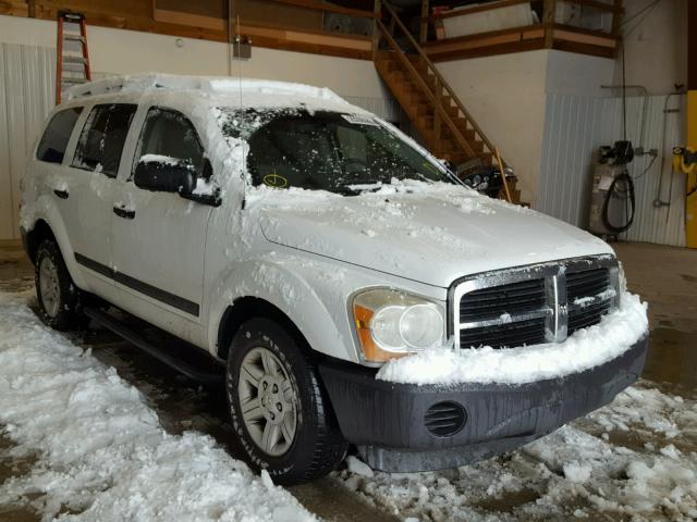 1D4HB38N95F616818 - 2005 DODGE DURANGO ST WHITE photo 1