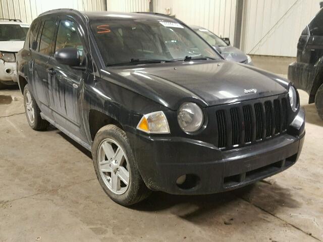 1J4NF4FB7AD653787 - 2010 JEEP COMPASS SP BLACK photo 1