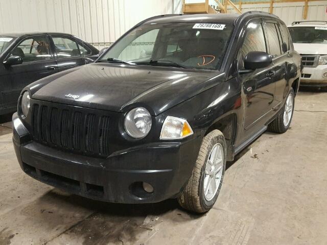 1J4NF4FB7AD653787 - 2010 JEEP COMPASS SP BLACK photo 2