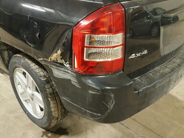 1J4NF4FB7AD653787 - 2010 JEEP COMPASS SP BLACK photo 9