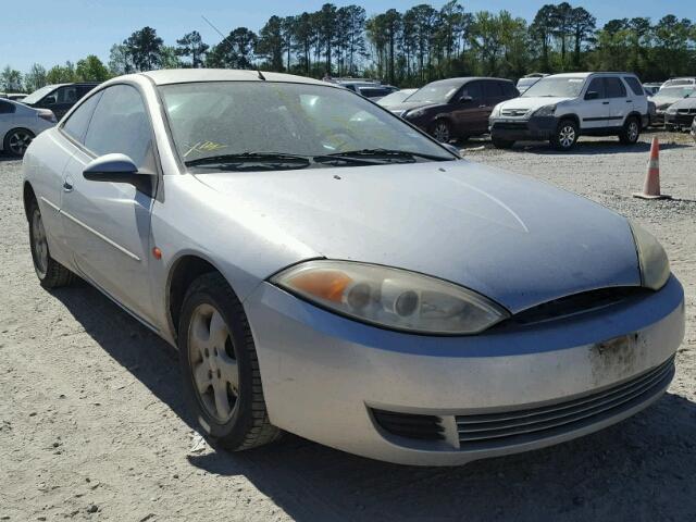 1ZWFT61L515614293 - 2001 MERCURY COUGAR V6 GRAY photo 1