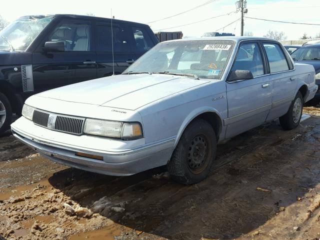 1G3AJ55M4S6345316 - 1995 OLDSMOBILE CIERA SL BLUE photo 2