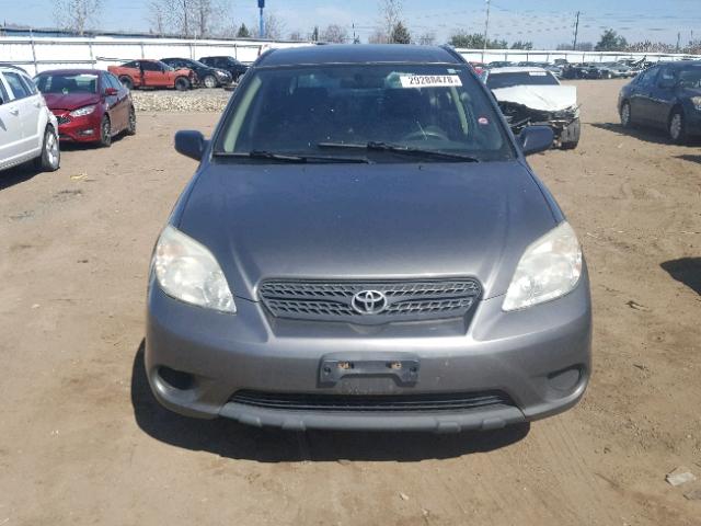 2T1KR32E75C476428 - 2005 TOYOTA COROLLA MA GRAY photo 9