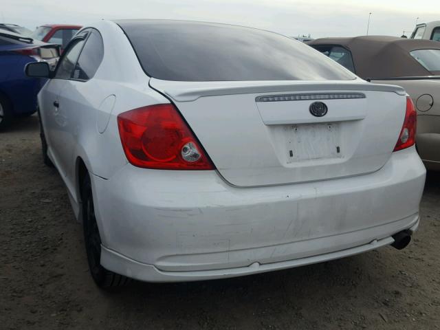 JTKDE177150054306 - 2005 TOYOTA SCION TC 白色 照片 3