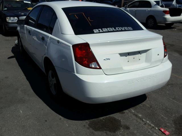 1G8AG52F65Z125600 - 2005 SATURN ION LEVEL 白色 照片 3