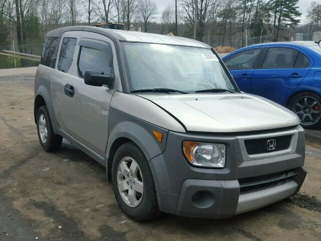 5J6YH28563L052298 - 2003 HONDA ELEMENT EX SILVER photo 1