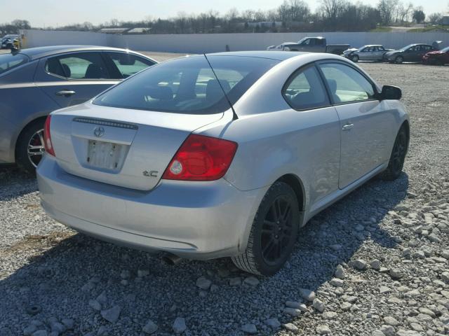 JTKDE177450009523 - 2005 SCION TC SILVER photo 4