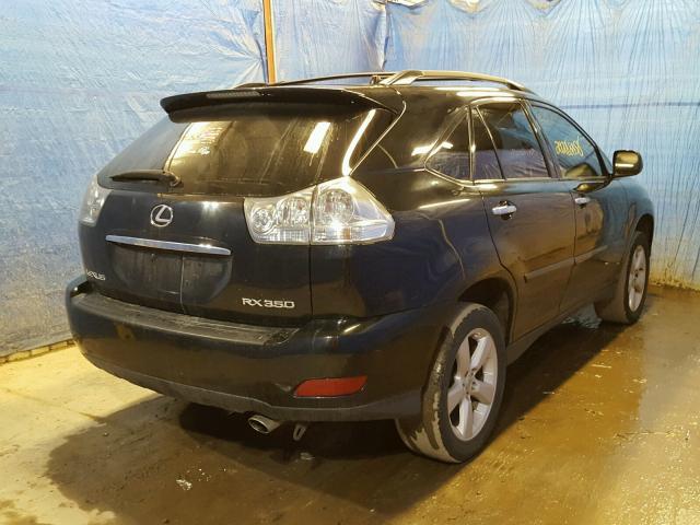 2T2HK31U58C089366 - 2008 LEXUS RX 350 BLACK photo 4