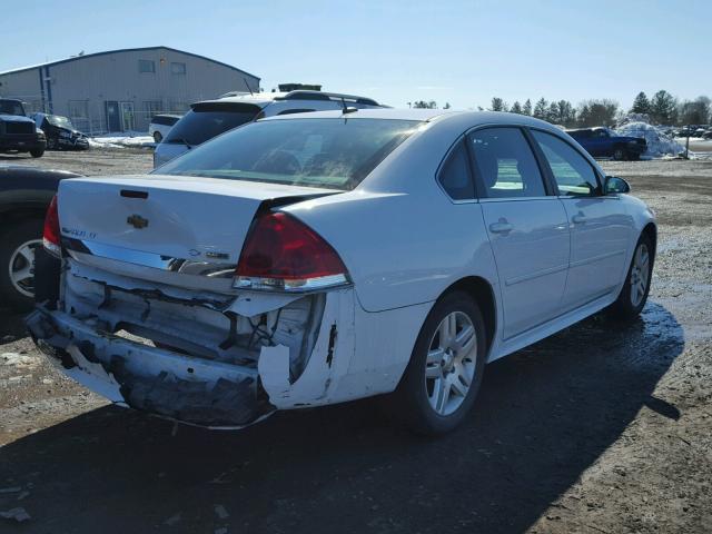 2G1WG5EK5B1293620 - 2011 CHEVROLET IMPALA LT WHITE photo 4