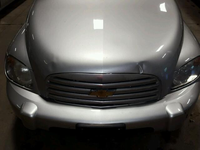 3GNDA13D28S630178 - 2008 CHEVROLET HHR LS SILVER photo 10