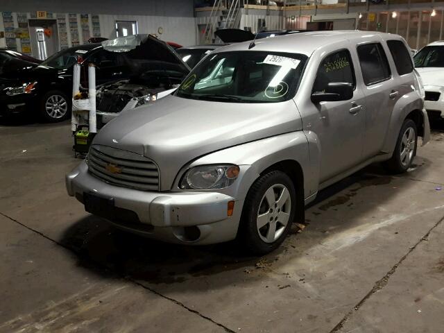 3GNDA13D28S630178 - 2008 CHEVROLET HHR LS SILVER photo 2
