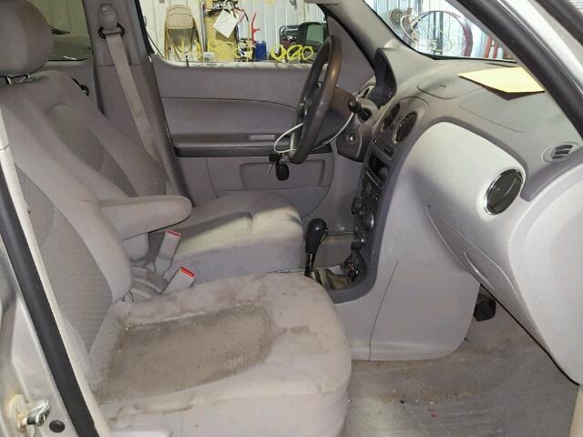 3GNDA13D28S630178 - 2008 CHEVROLET HHR LS SILVER photo 5
